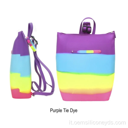 Borsa da spiaggia in silicone impermeabile